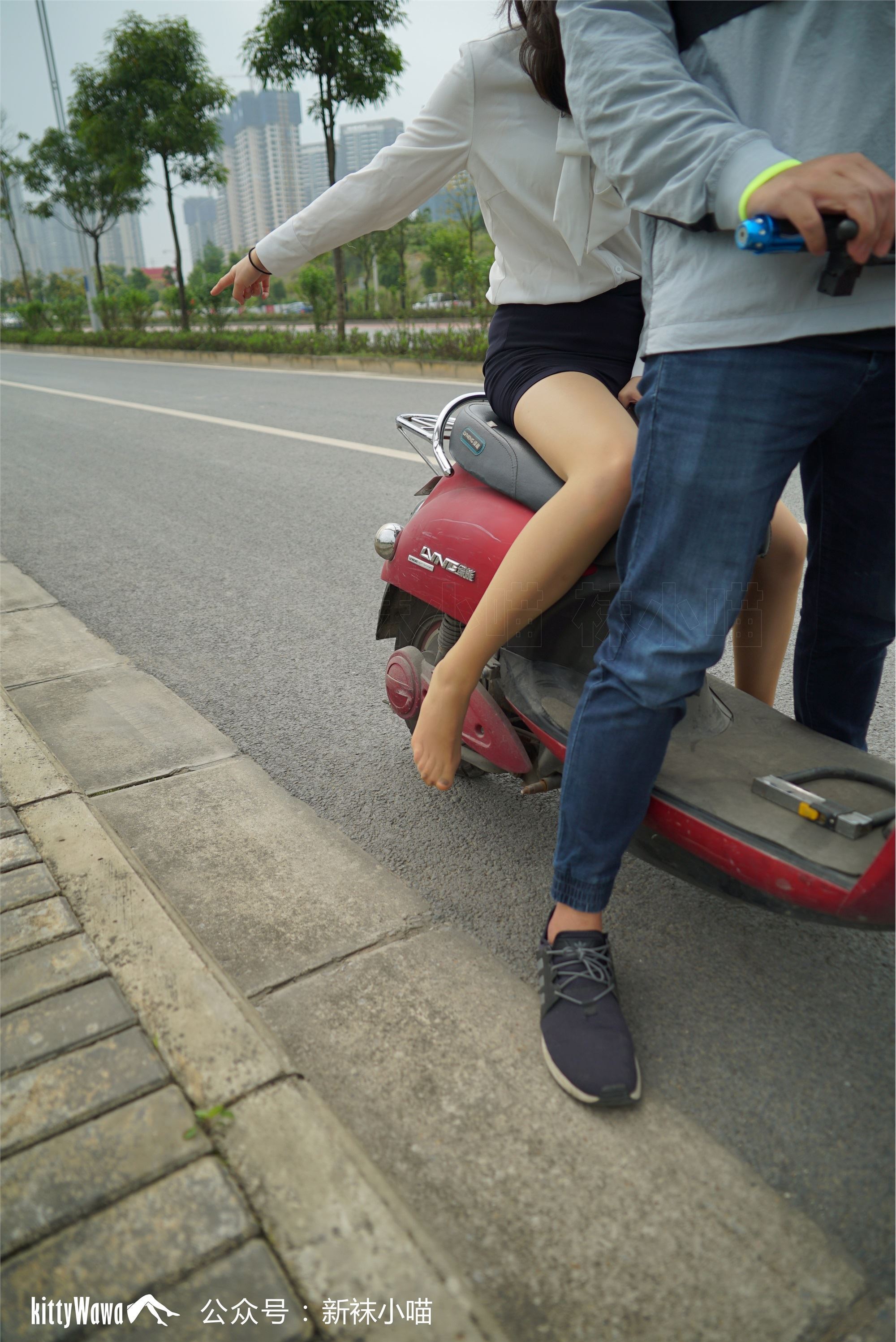 kittyWawa袜小喵故事集  KTS007 顺风车